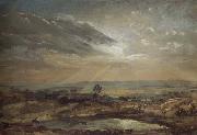 John Constable Branch Hill Pond,Hampstead painting